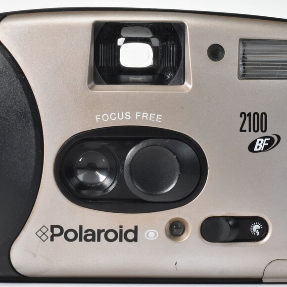 Vintage Polaroid 2100 BF Focus Free 35mm Compact Film Camera - Picture 6 of 11
